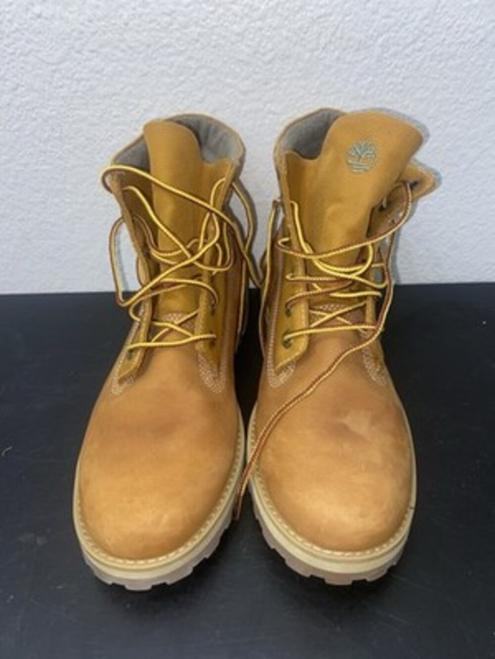 Timberland 6 Inch Premium Wheat Nubuck Work Boots Men Size 7 Classic Lug